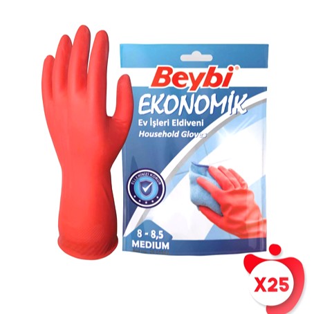 BEYBİ EKO. BULAŞIK ELDİVEN 8-8.5 (25)